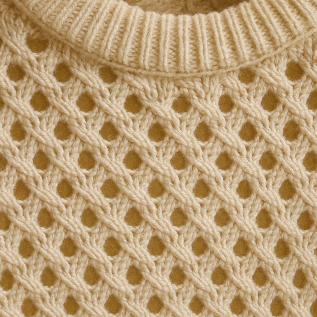 Pull ajouré 100% coton – Image 2