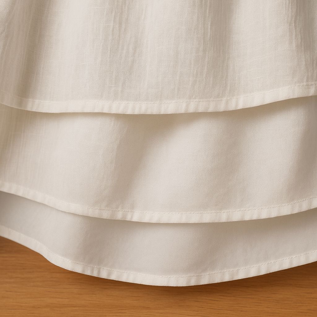 Jupe blanche 100% coton – Image 5