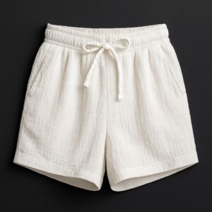 Short en gaze de coton